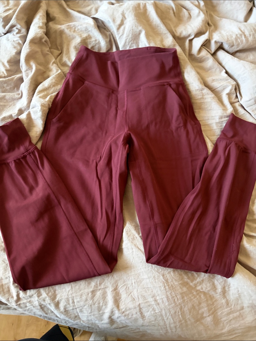 lululemon athletica Deep Wine High-Rise Leggings